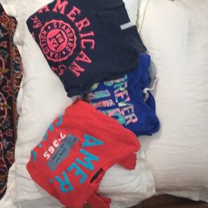 3 American eagle hoodies